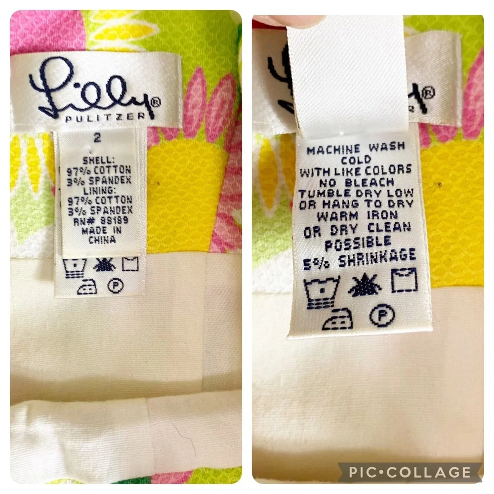 Lilly Pulitzer Retro Dress Derby Dress Christmas Holiday Sleeveless Dress Size 2 - Picture 8 of 10